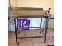 Commercial stainless steel Catering prep table with Tin Opener Ref: T1 - SOLD