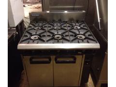 Blue Seal G50D Natural Gas 6 Burner cooker / oven - SOLD